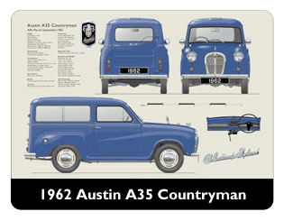 Austin A35 Countryman 1962 Mouse Mat